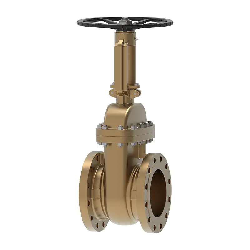 Van cổng Wedge bằng đồng