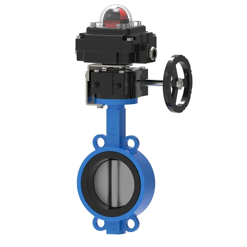 Butterfly Valve With Limit Switch