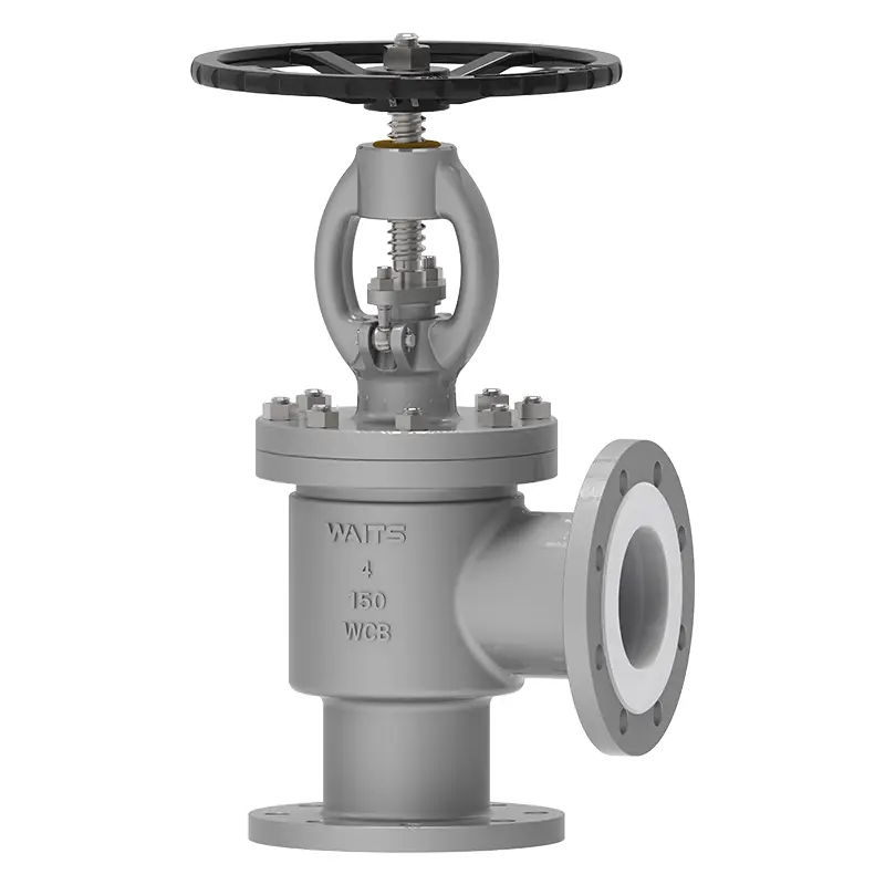 PTFE LINED ANGLE GLOBE VAN